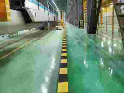 南京道路划线njdz-2022达尊环氧防静电地坪施工图4