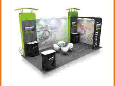 出国快幕秀展架,组装式便携展架图1