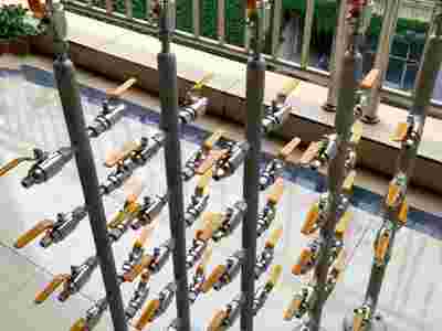 304/316L不锈钢气源分配器 ,蒸汽分配器,气源球阀图1