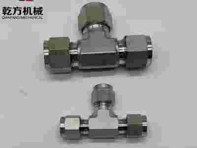 哈氏合金C-276/2205/2507材质卡套三通,等径三通图3