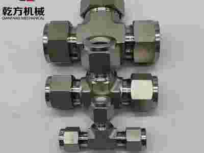 哈氏合金C-276/2205/2507材质卡套三通,等径三通图2