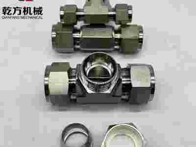 哈氏合金C-276/2205/2507材质卡套三通,等径三通图5