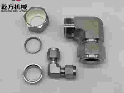 哈氏合金C-276/2205/2507材质双卡套弯头弯通终端图2