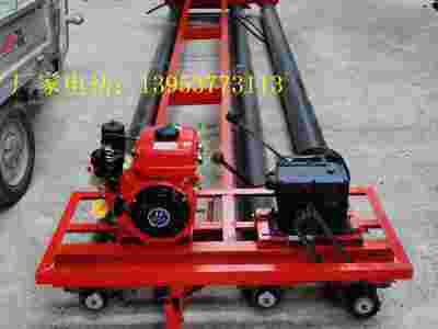 庆阳市桥面隧道滚筒振动梁机场路面滚平机桥面三滚筒铺装机图2