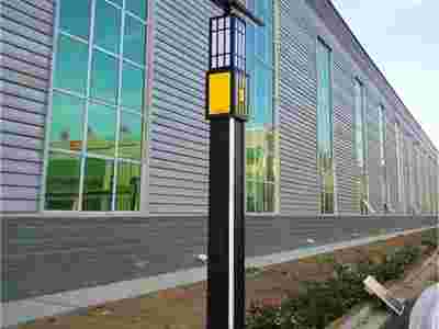 天津3米5小区LED太阳能灯LED景观灯图1