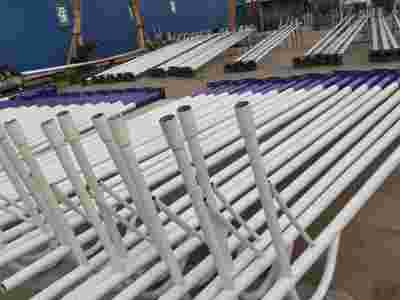 保定路灯杆 6米海螺臂路灯杆厂家图2