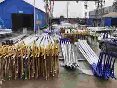 保定路灯杆 6米海螺臂路灯杆厂家图3