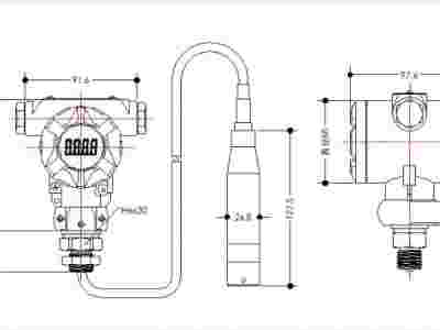 投入式液位计CHS(TF)-A1A11BA1C1M4S图1