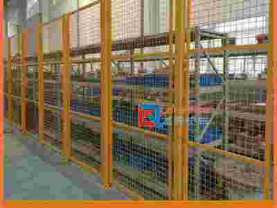 荆门车间围栏网 设备隔离网 镀锌网钢管烤漆 工业各类隔离网图2