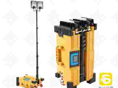 多功能移动照明平台,事故抢修自动升降移动照明灯图1