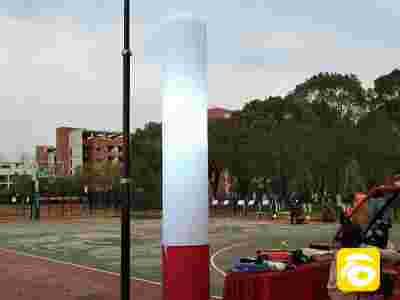 气柱灯,照明灯柱,自发电应急升降移动照明灯图1