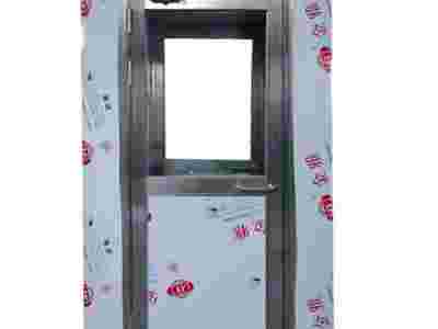 辽宁抚顺市单人风淋室尺寸 风淋门报价 语音风淋室图1