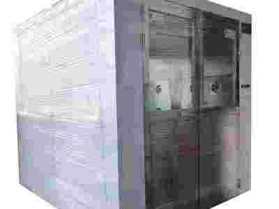 多人风淋室 不锈钢风淋通道图1