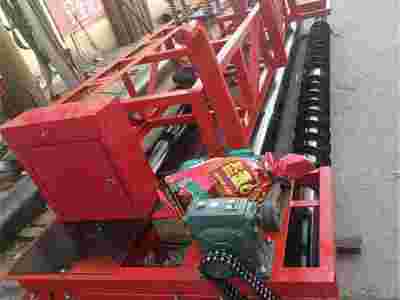 三滚筒混凝土摊铺机加厚钢材整平机钢管灵活可调控图1