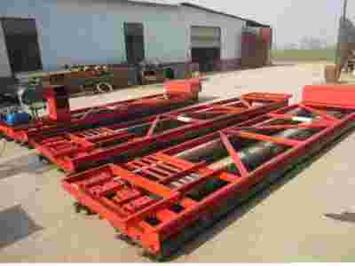 三滚筒混凝土摊铺机加厚钢材整平机钢管灵活可调控图2