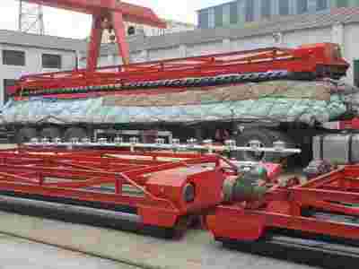 路面摊铺机人行道三轴摊铺机水泥平铺机路面桥面三辊轴振动摊铺机图5