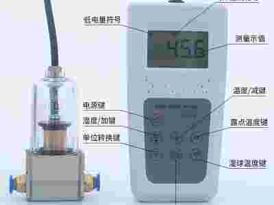 手持便携式气体露点仪HD600   数显露点温湿度表图2