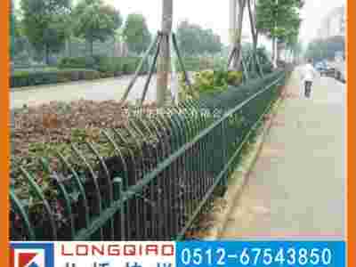 泰安绿化带护栏 泰安路边护栏 静电喷涂烤漆 龙桥生产图2