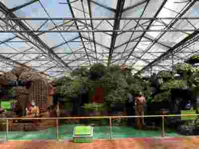 上海科研玻璃智能温室大棚项目建成图1