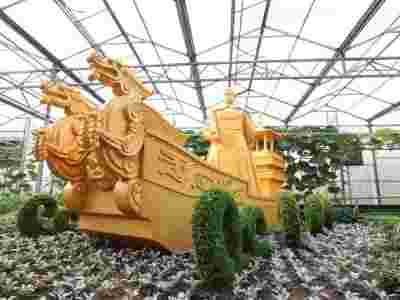 上海科研玻璃智能温室大棚项目建成图2