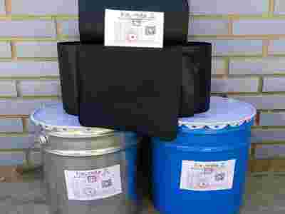 0.8mm厚 环氧煤沥青防腐冷缠带|冷缠胶带图1