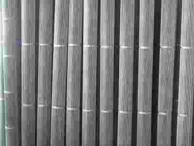 华义定做2米高防静电除尘滤芯 钢厂电厂粉尘滤筒图1