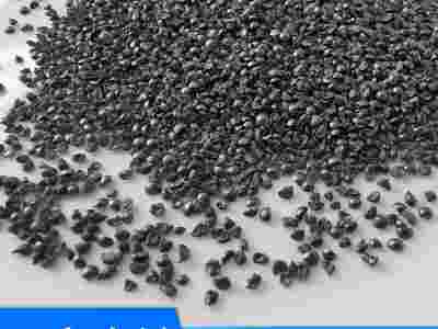 高硬度磨料白色铸钢砂GH（0.7mm）菱角钢砂图2