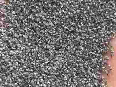 高硬度磨料白色铸钢砂GH（0.7mm）菱角钢砂图3