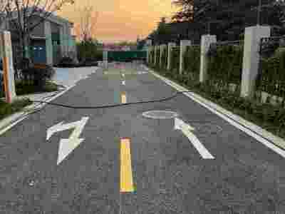 南京道路划线-标线固化图2