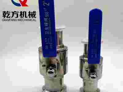 工厂订做 哈氏合金C276快装球阀 卡套式球阀 快开球阀图4