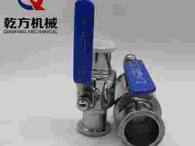 工厂订做 哈氏合金C276快装球阀 卡套式球阀 快开球阀图5