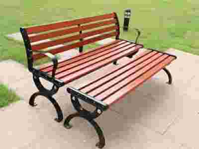 甘肃兰州户外休闲长椅园林椅小区坐椅图1