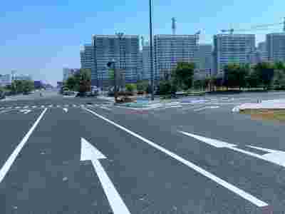 道路划线:南京道路划线标线的尺寸颜色@南京达尊道路标线公司图3