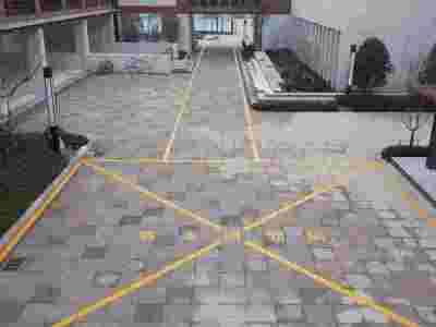 南京道路划线-消防回车场划线路用涂料图5