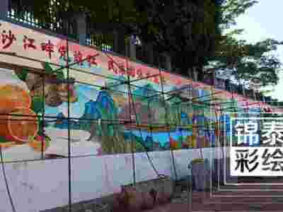 昆明手绘墙绘墙画设计制作昆明墙画公司昆明墙体彩绘家装彩绘图1