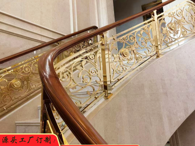 佛 山铝合金楼梯扶手厂家图2