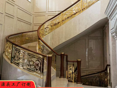 佛 山铝合金楼梯扶手厂家图3