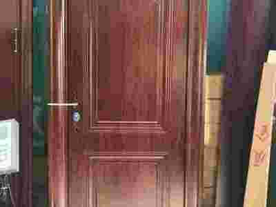 合肥红色防火门,单开子母双开,合肥防火防盗门厂图1