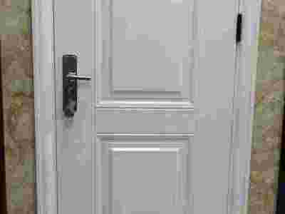 合肥白色防火防盗门,现货1021,合肥防火防盗门厂图1