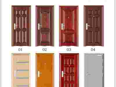 合肥白色防火防盗门,现货1021,合肥防火防盗门厂图3