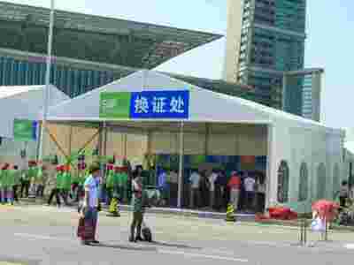 常州篷房厂家  生产租赁户外大型展览篷房 篮球场馆篷房图2