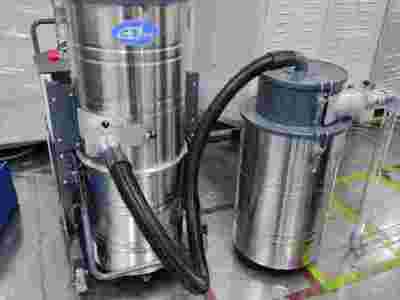 380V大功率工业吸尘器 铸造工厂吸铁屑沙石用大吸力吸尘器图3