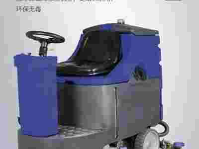 驾驶式全自动洗地车  车间仓库清洗用驾驶式洗地机图2