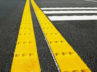 南京震荡标线 振动道路减速带 响声振动噪音线,南京震荡线划线图4