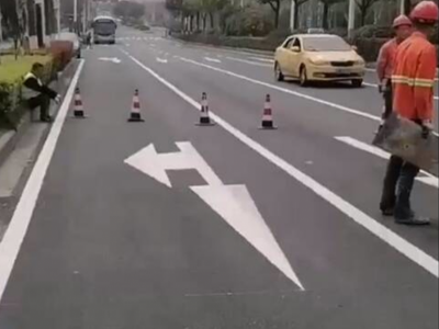 南京热熔道路划线-南京海博交通工程有限公司图2