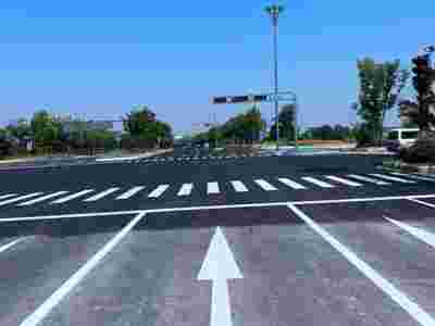 南京交通标线的划线标准,南京达尊道路划线图3