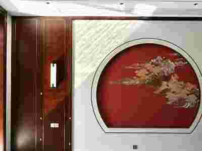 长沙樱桃木实木家具电话、实木书柜、橱柜定做辉派工厂图3