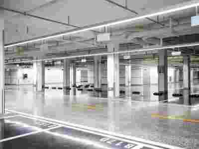 南京目赏地下车库划线-南京道路划线图1