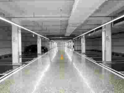 南京目赏地下车库划线-南京道路划线图5