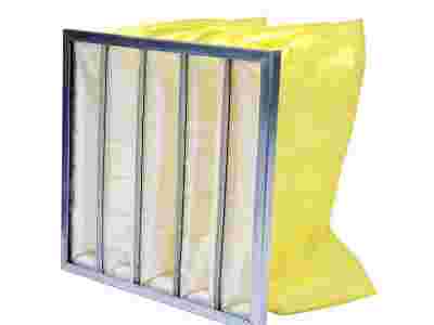 四川成都中效无纺布过滤器  成都F5F6F7F8袋式过滤器图1